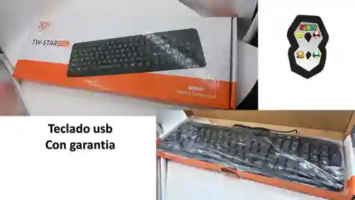 Teclado Usb Grande Con Numerico