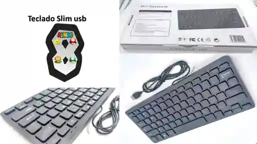 Teclado Usb Slim