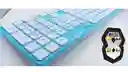 Teclado Y Mouse Inalambrico Azul O Rosa