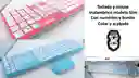 Teclado Y Mouse Inalambrico Azul O Rosa