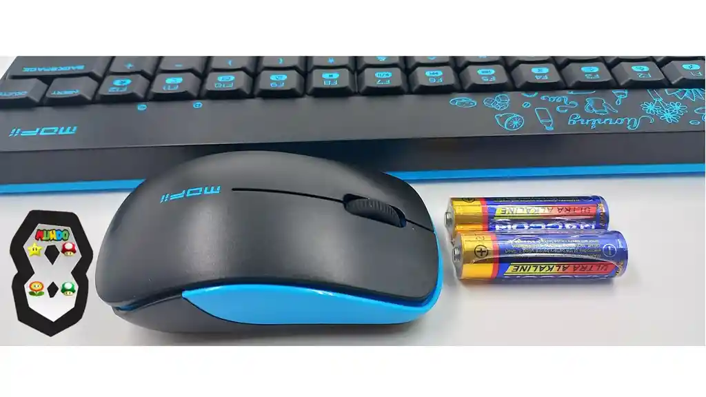 Teclado Y Mouse Inalambrico Slim Movi