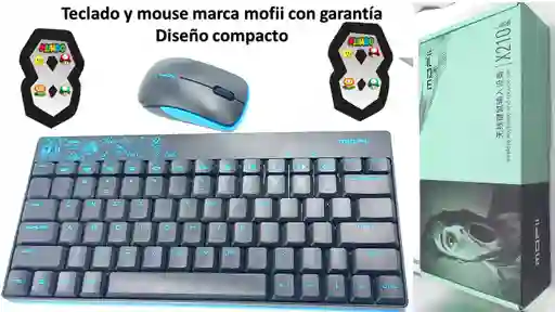 Teclado Y Mouse Inalambrico Slim Movi