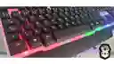Teclado Y Mouse Luz Rgb Weibo