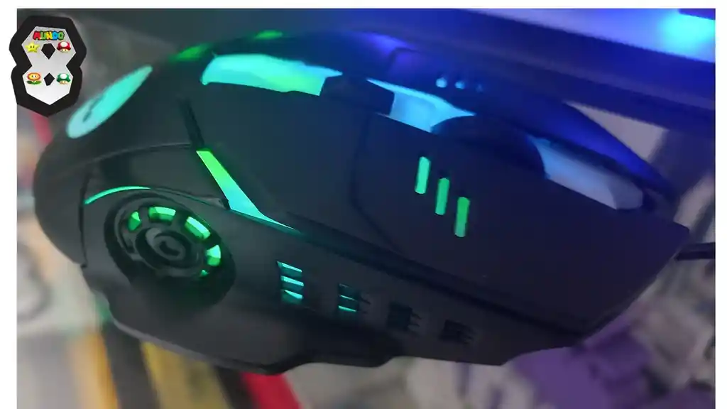 Teclado Y Mouse Luz Rgb Weibo