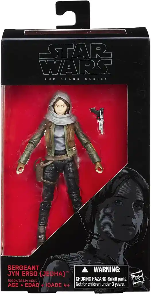 Sargento Jyn Erso Jedha Star Wars The Black Series Original