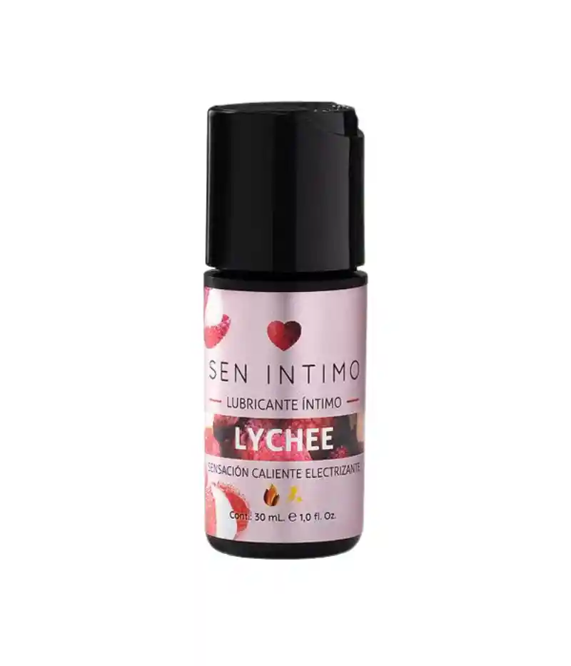 Lubricante Caliente Electrizante Sabor A Lychee 30ml - Sen Intimo