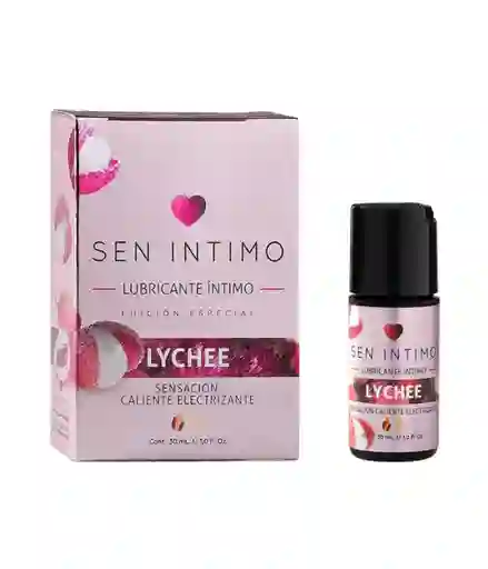 Lubricante Caliente Electrizante Sabor A Lychee 30ml - Sen Intimo