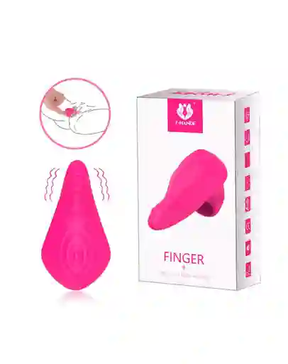 Vibrador Con Anillo Finger Pink Shande