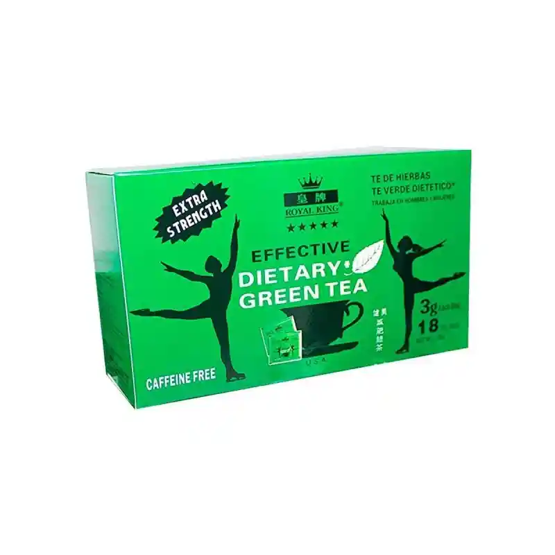 Royal King - Extra Fuerza Té Verde Dietético 18 Bolsitas (54g)