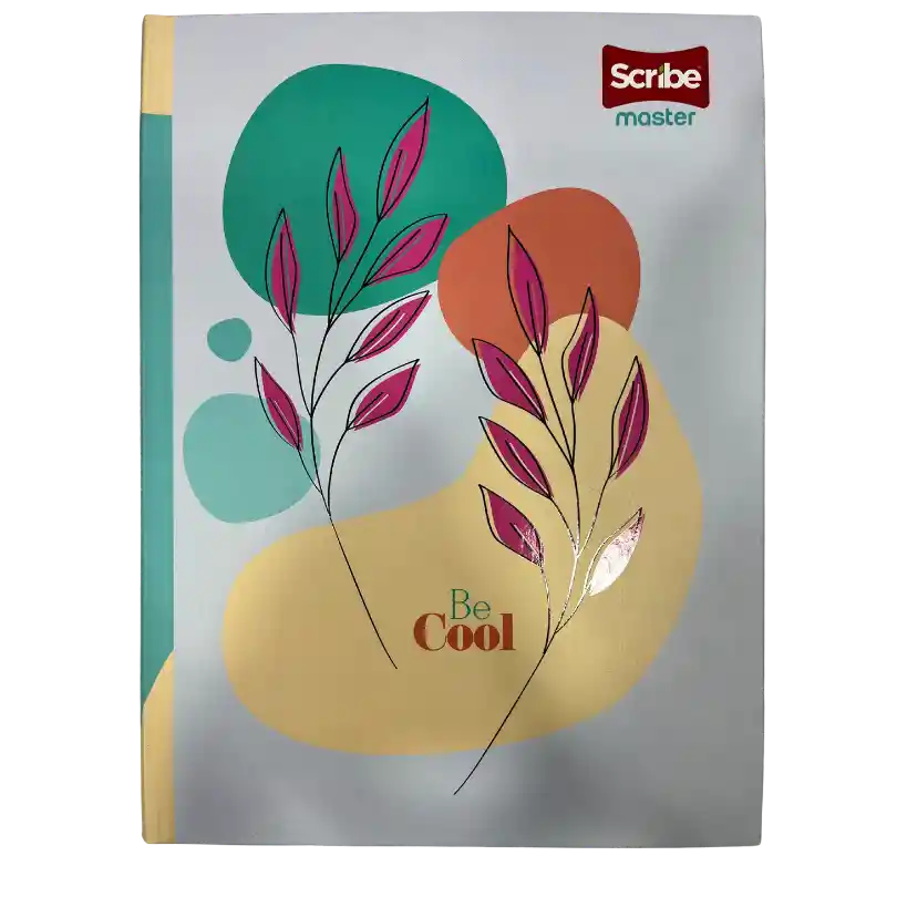 Cuaderno Cosido Scribe Pasta Dura Durabook Motivo Niña 100 Hojas Cuadros - Se Envia Un Motivo Aleatorio