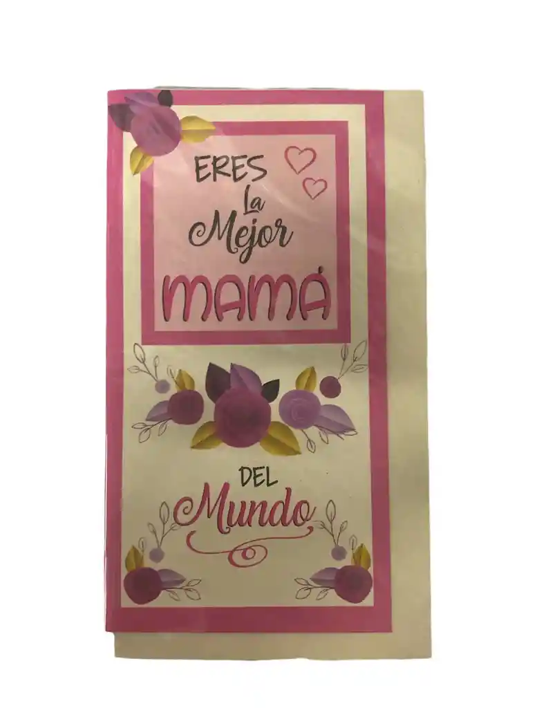 Tarjeta Regalo Mensaje Y Lluvia De Sobre Para Mama Colmodernas