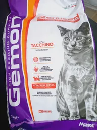 Gemon Cat Sterilized Con Pavo X 2kg