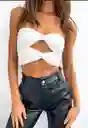 Crop Top Berenice Blanco Xs-s