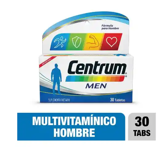 Centrum Men 30 Tabletas Suplemento