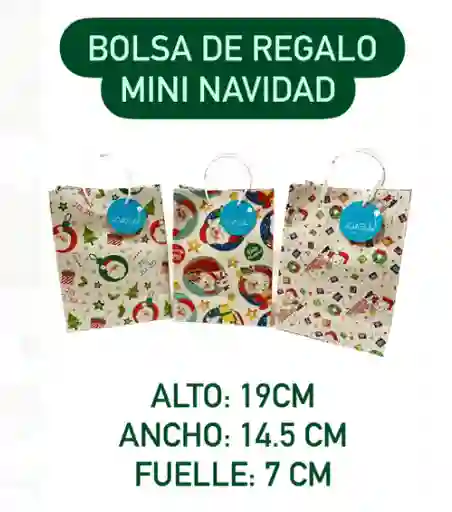 Bolsa Regalo Navidad Mini