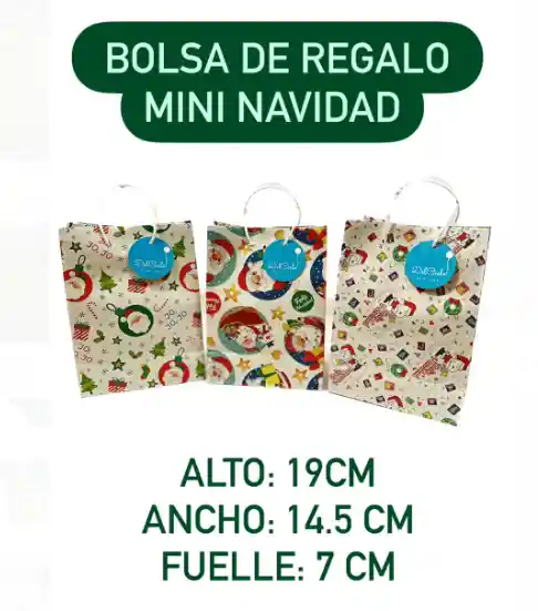 Bolsa Regalo Navidad Mini