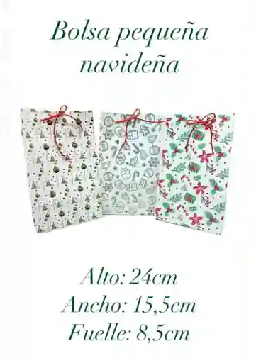 Bolsa Regalo Navidad Pequeña