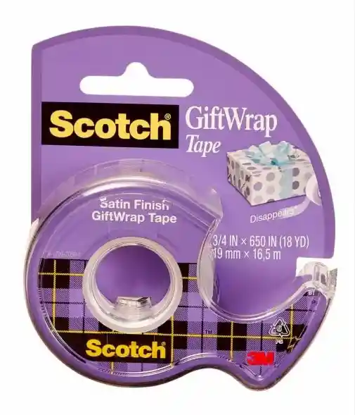 Cinta Scoth Satin Con Dispensador