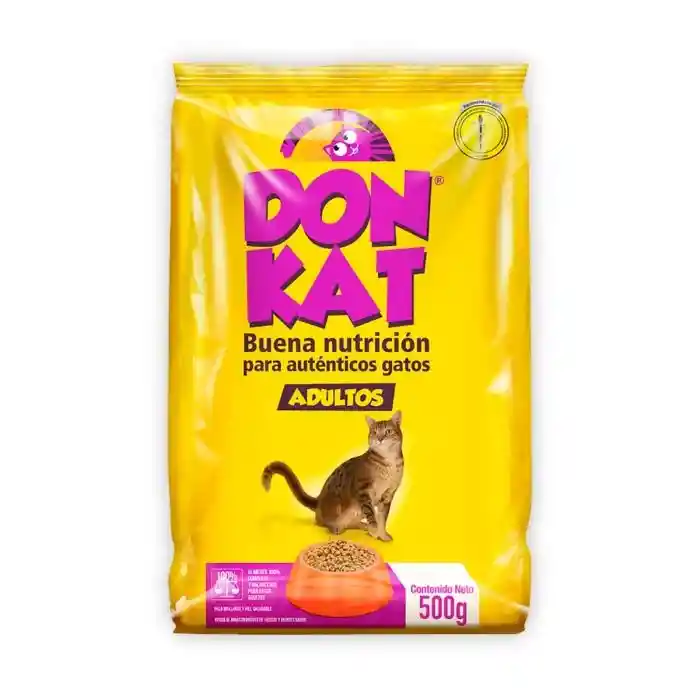 Donkat Alimento Para Gato Adulto 500g