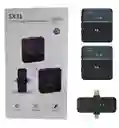 Microfono Inalambrico Solapa Receptor Tipo C Lightning Sx31 Original