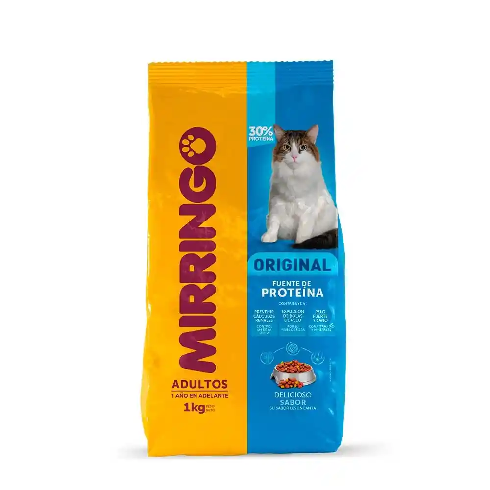 Mirringo Alimento Para Gatos Adultos Original