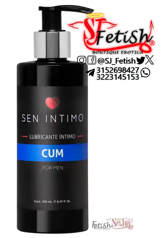 Lubricante Intimo Sen Intimo Cum 250ml For Men