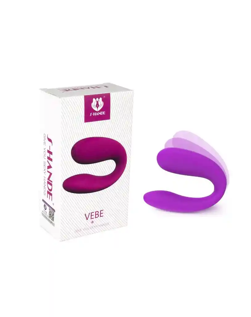 Vibrador Doble Vebe Purple Shande