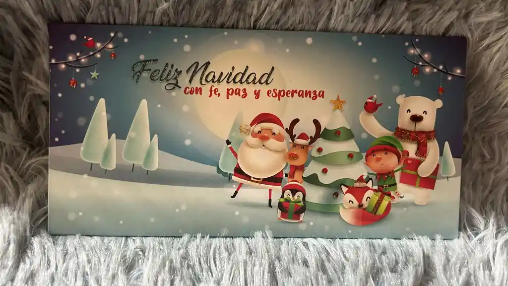 Sobre Para Lluvia De Dinero 8 Navidad