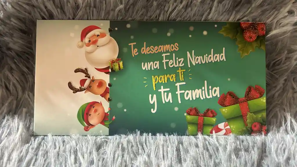 Sobre Para Lluvia De Dinero 10 Navidad