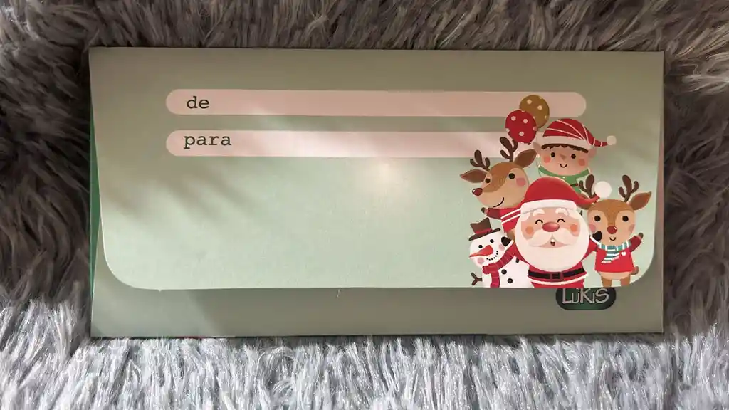 Sobre Para Lluvia De Dinero 10 Navidad