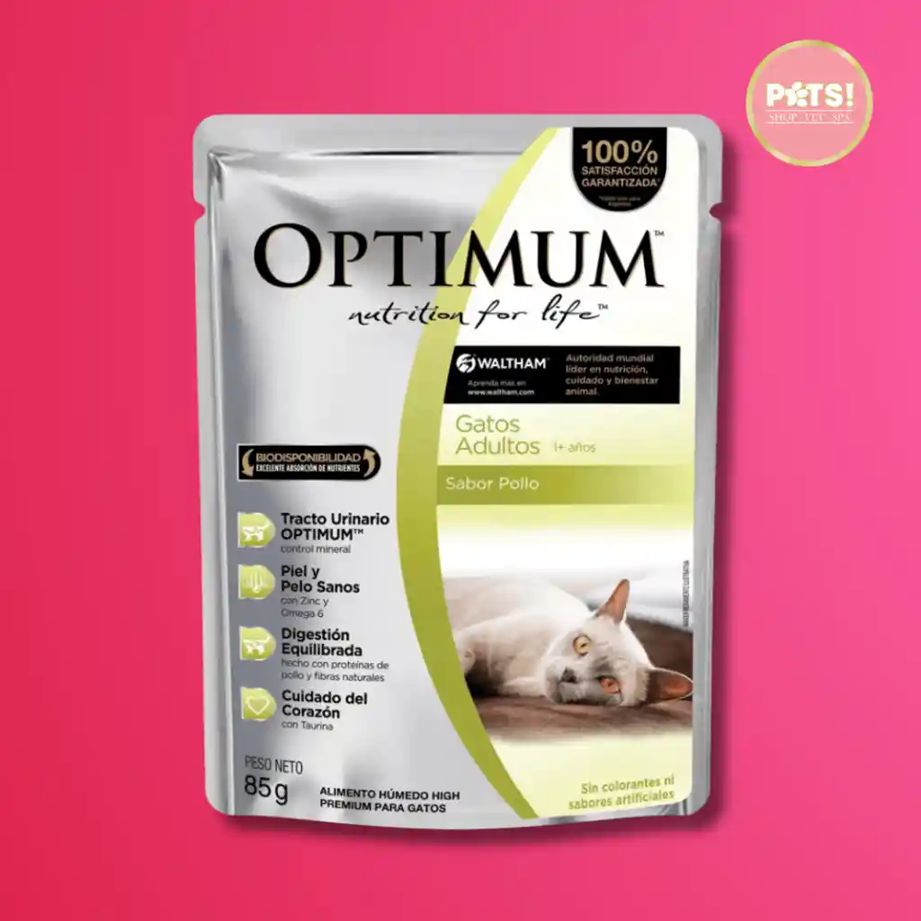 Optimum Sobre Gatos Adultos 85gr