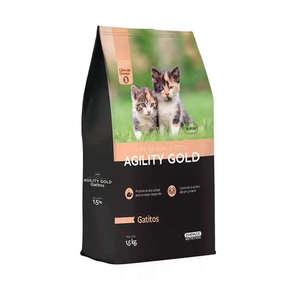 Agility Gold Gatitos 1.5kg