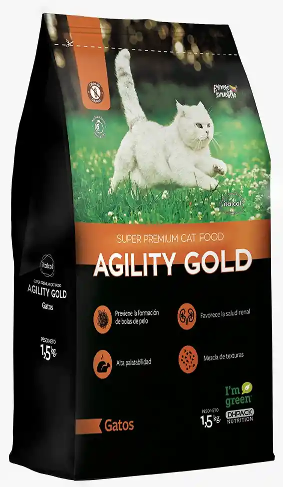 Agility Gold Gato Adulto 1.5kg