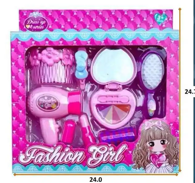 Accesorios Maquillaje Tocador Niñas Juguete Gafas Infantil