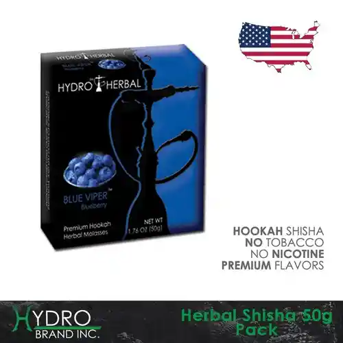 Hydro Herbal Shisha Blue Viper Blueberry 50g