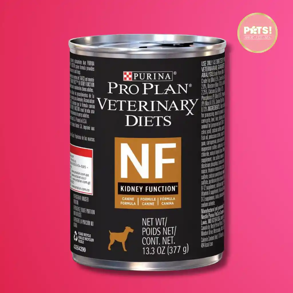 Pro Plan Veterinary Diets Nf Kidney Function Lata Para Perro