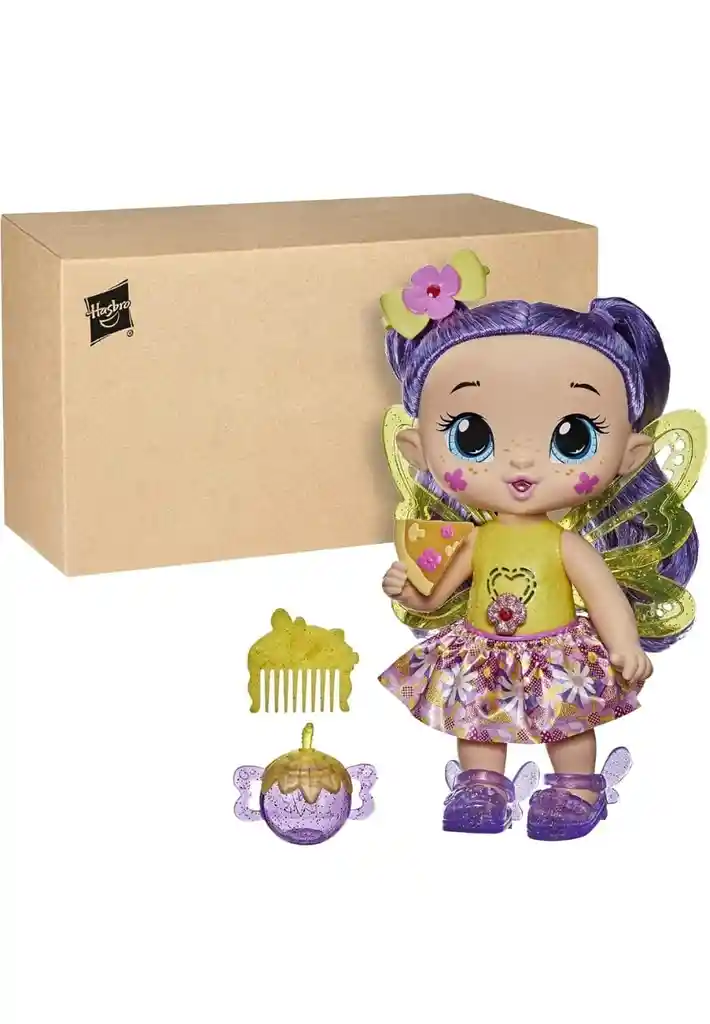 Baby Alive Glo Pixies Muñeca, Siena Sparkle, Juguete