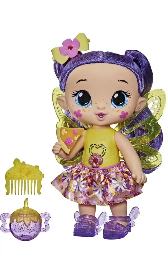 Baby Alive Glo Pixies Muñeca, Siena Sparkle, Juguete