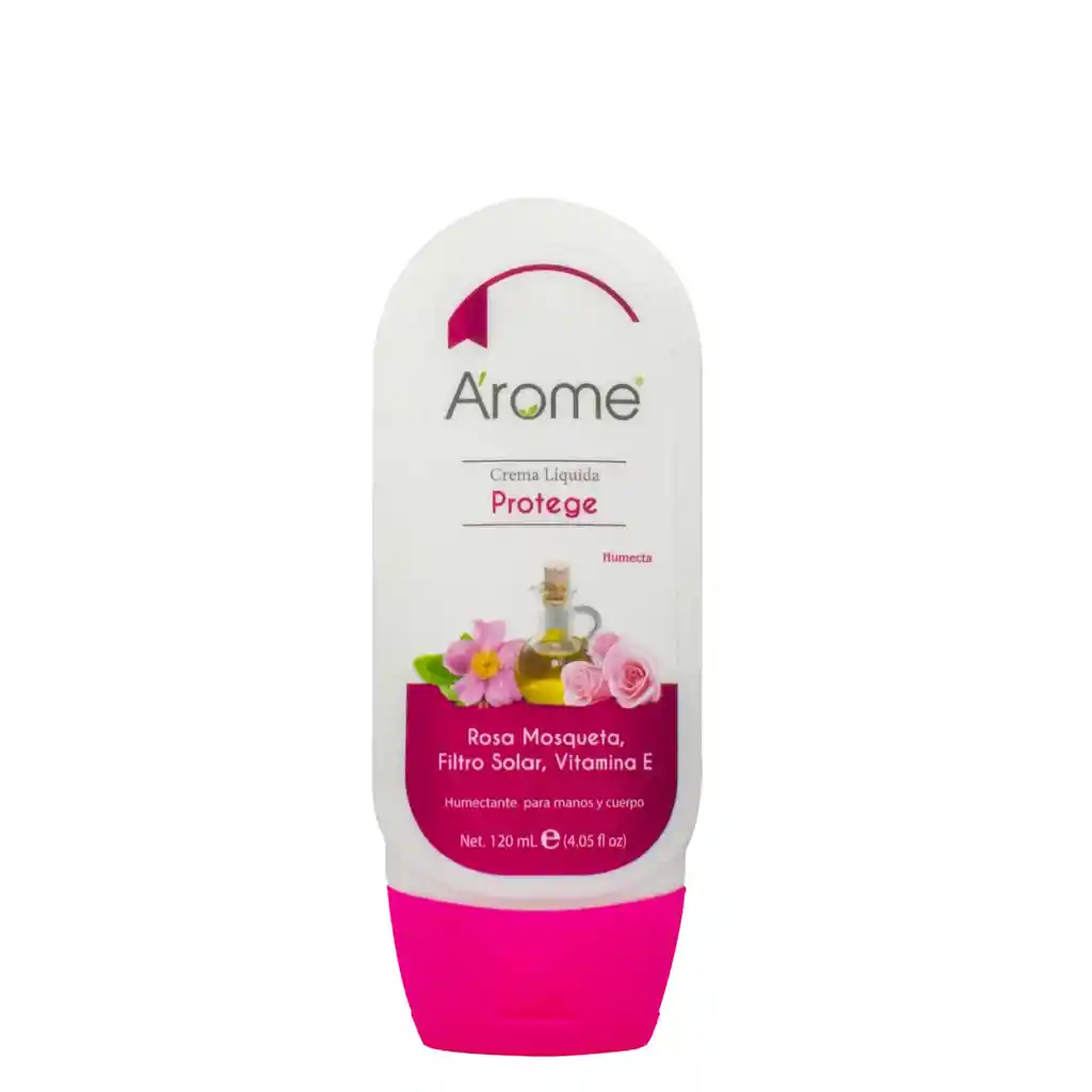 Arome Crema Liquida Rosa Mosqueta 120ml