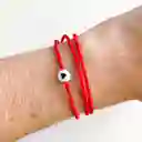Pulsera Larga Love Yourself First - Rojo
