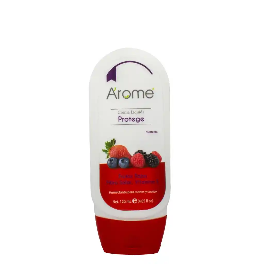 Arome Crema Liquida Frutos Rojos 120ml