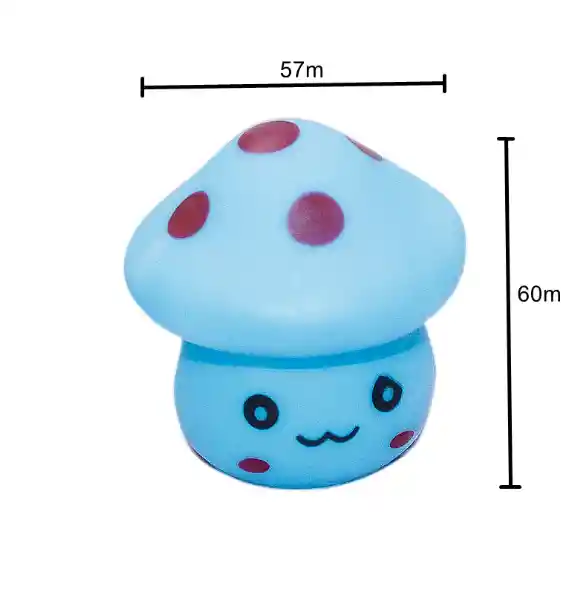Mini Lampara Hongo Led De Noche Para Niños/as/ Regalo 7cm