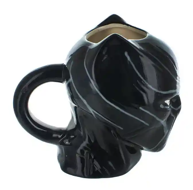 Pocillo Mug Taza 3d En Porcelana De Pantera Negra Black Panther Marvel