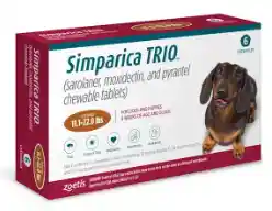 Simparica Trio Caramelo 5.1-10 Kg X 1 Tab