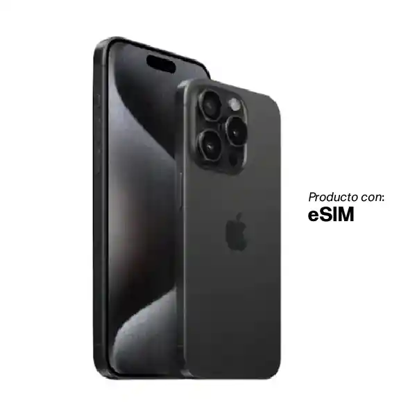 Iphone 15 Pro 256gb Negro Esim