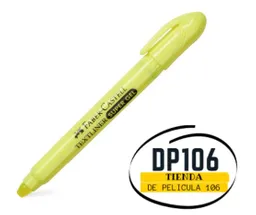 Resaltador Amarillo De Gel Faber-castell