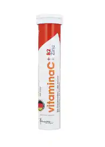 Vitamina C + B2 + Zinc 20 Tabletas Efervecentes