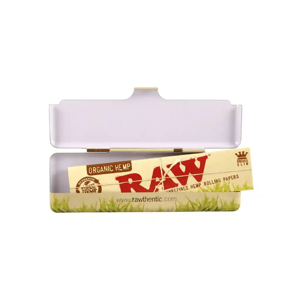 Estuche Metálico Raw Organic