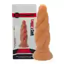 Dildo Consolador Texturizado En Silicona Juguete Sexual