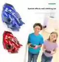 Carro Eléctrico Para Niños Para Escalar Paredes Color Azul Recargable Juguete Regalo